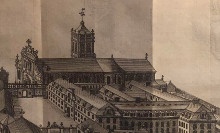 p l Abbaye de St Sepulchre p p de b Cambray b p p Gravure p
