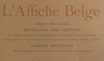 Affiche belge   affiche illustrée   A. Demeure de Beaumont