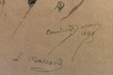 p Carolus Duran p p Portrait grave p p par L Massard p