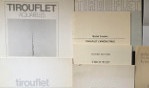 Tirouflet Alain   Lot de    catalogues