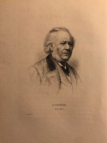 p Honore Daumier p p Portrait grave p p par L Massard p