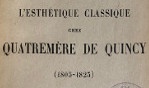 Schneider René   Quatremère de Quincy