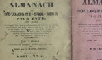 Boulogne   Almanach 19e