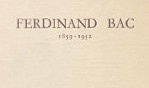 Bac Ferdinand   Ghislain de Diesbach