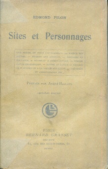 p Sites et personnages p p Pilon Edmond p