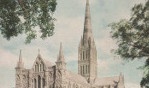 art anglais   Salisbury cathedral