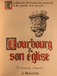 p Joseph b Dezitter b p p Bourbourg et son eglise p p par l artisan flamand p p J Dezitter p