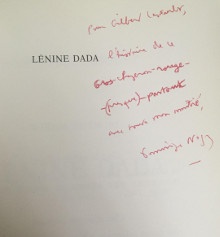  p Lenine DaDA p p i avec un envoi a i p p Gilbert Lascault p p Noguez Dominique p 