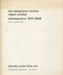  p ella bergmann michel p p robert michel p p retrospective 1917 1966 p p Schuldt p 