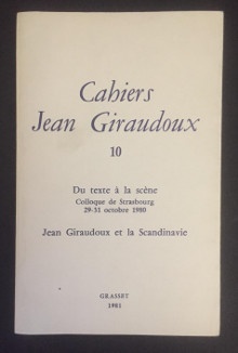  p Jean Giraudoux et la Scandinavie p p i in i p p Cahiers Jean Giraudoux n 10 1981 p p Graumann Gunnar i et al i p 