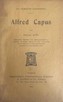  p Alfred Capus p p Quet Edouard p 