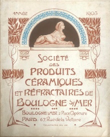  p Societe des Produits p p Ceramiques et Refractaires p p de Boulogne sur Mer p p annee 1903 p p br p 
