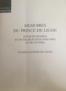 p Memoires du Prince de Ligne p p suivis de Pensees p p et d une selection d OEuvres p p et de Lettres p p Charles Joseph de Ligne p