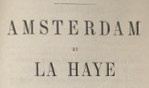 Musées Hollande   Bürger