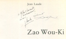 p Zao Wou Ki p p Laude Jean p