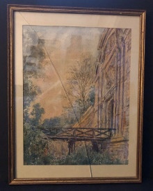 p Citadelle de Lille p p Porte Dauphine p p Aquarelle p p Lapeyriere Evan de p