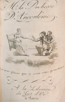 p Madame La Duchesse d Angouleme ou la Nouvelle Antigone p p i Memoire historique sur ce qui est arrive a cette illustre Princesse depuis sa naissance jusqu a son retour en France i p p Saint Victor L de p