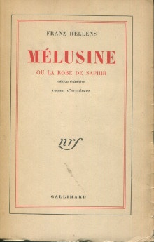  p Melusine ou la robe de saphir p p i edition definitive i p p Hellens Franz p 