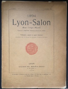  p Lyon Salon p p 1894 p p revue critique illustree p p Texte de A Bleton p p br p 