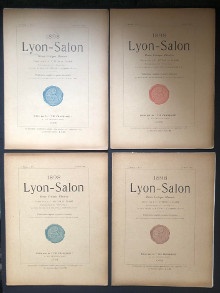  p Lyon Salon p p 1898 p p revue critique illustree p p Texte par J L Vitton et Flamb p p br p 