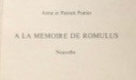 Poirier Anne et Patrick   Romulus