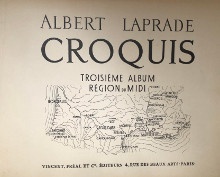  p Croquis p p Region du Midi p p Troisieme Album p Laprade Albert