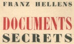 Hellens Franz   Documents secrets