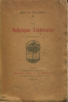 p La Belgique litteraire p p Gourmont Remy de p