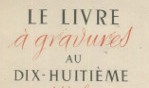 Livre à gravures au 18e siècle   Boissais maurice