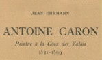 Caron Antoine   Jean Ehrmann