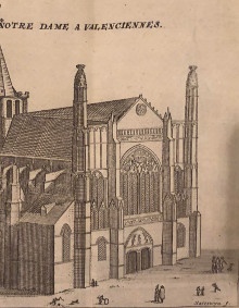  p Notre Dame la Grande p p b Valenciennes b p p gravure p 
