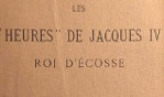 Durrieu   enluminures   Heures de Jacques IV d'Ecosse