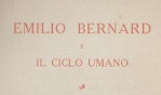 Bernard Emile   IL Ciclo Umano