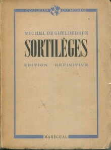  p Sortileges p p edition definitive p p Ghelderode Michel de p 