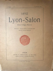 p Lyon Salon p p 1894 p p revue critique illustree p p Texte de A Bleton p p br p 