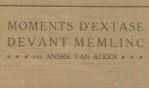 memling   andré van acker