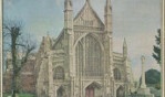 art anglais   Winchester cathedral