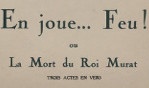 Valdelièvre Pierre   La mort du roi Murat