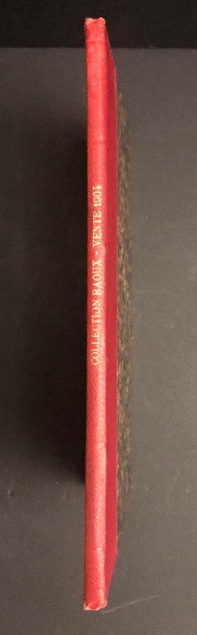 p i Collection Raoux i p p Catalogue de Tableaux anciens p p Dessins Miniatures p p par p p Boucher bouliar Desportes Eisen Fragonard Greuze Hoppner Nattier Hubert Robert p p b Importante decoration par Jean RAOUX b p p dont la vente aura lieu p p Hotel Drouot p p le jeudi 16 juin 1904 p