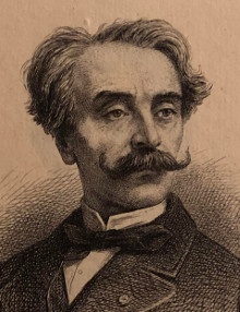 p Gerome p p Portrait grave p p par L Massard p