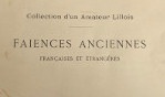 Lille   vente faïences anciennes