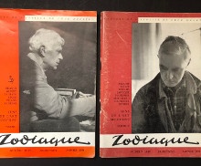  p Sens de l Art Moderne p p I et II p p Zodiaque 18 19 p p janvier 1954 p 