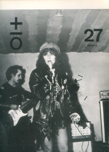 p Plus moins zero b 0 b revue d art contemporain n 27 septembre 1979 p p Rona Stephane dir p