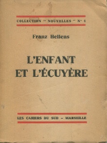  p L enfant et l ecuyere p p Hellens Franz p 