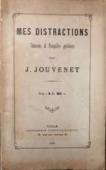 p Mes distractions p p Chansons Pasquilles gauloises p p Jouvenet Julien p
