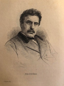 p Falguiere p p Portrait grave p p par L Massard p