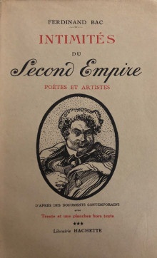  p Intimites du p p Second Empire p p III p p i Poetes et Artistes i p p Bac Ferdinand p 