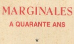 Littérature belge   Marginales 40 ans poésie
