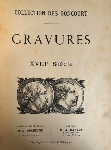  p Collection des Goncourt p p Gravures du XVIIIe siecle p p Paris 1897 p p Bracquemond F pref p 
