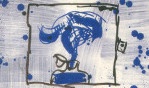 Alechinsky Laves émaillées   expo galerie lelong 1988